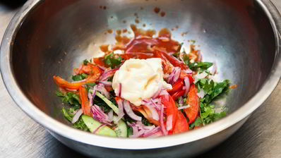 овощная шаурма