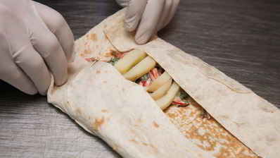 овощная шаурма