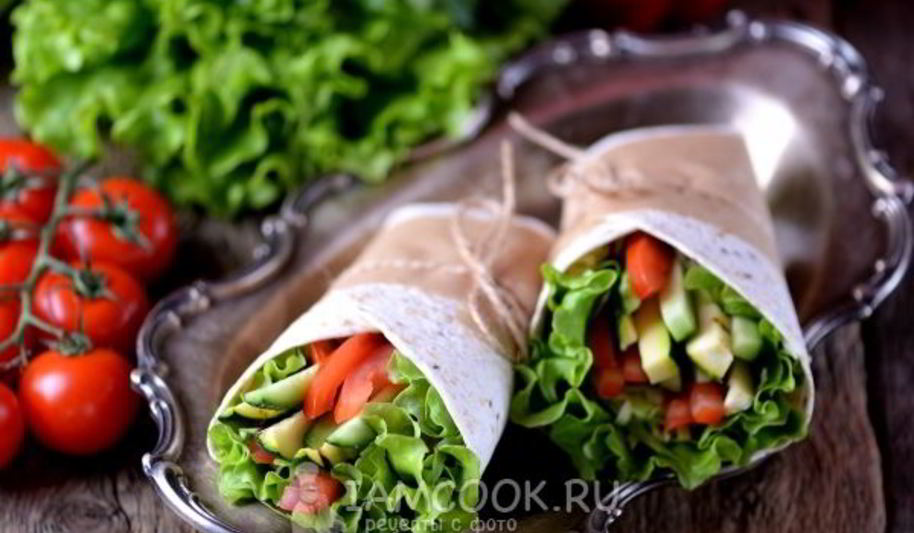 Рецепт постной шаурмы