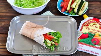 постная шаурма