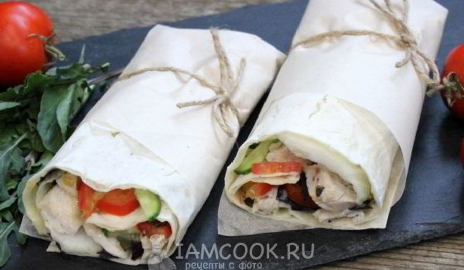 Рецепт шаурмы диетической