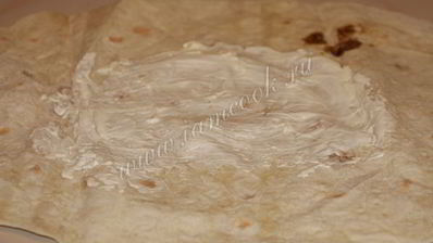 шаурма по-домашнему с курицей