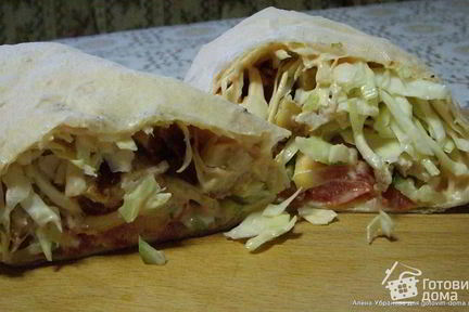 Шаурма по-домашнему