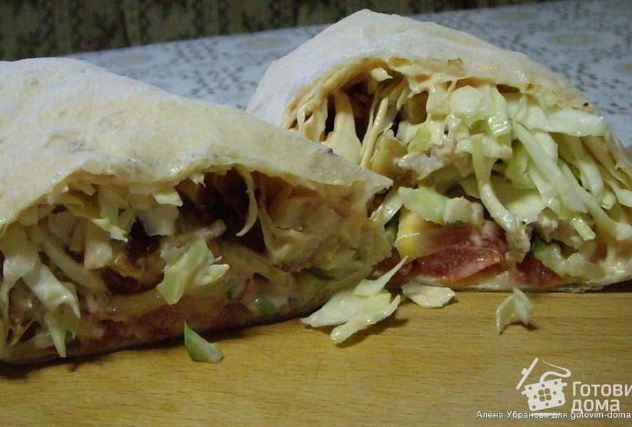 Шаурма по-домашнему