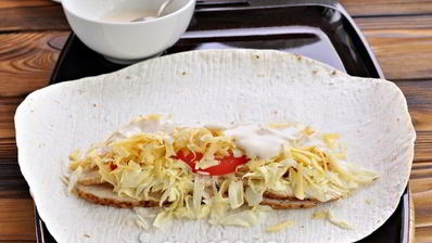 шаурма с сыром