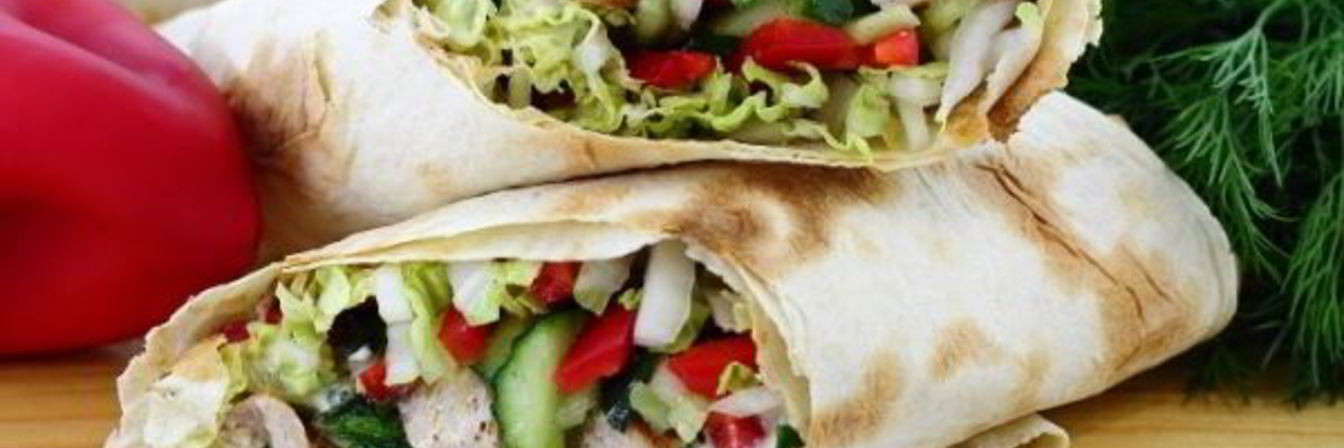 Шаурма со свининой