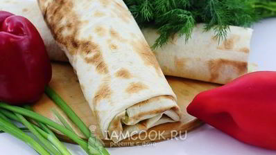 шаурма со свининой