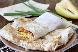 Шаурма в духовке