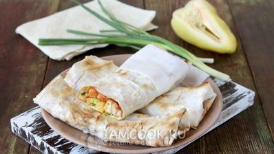 шаурма в духовке