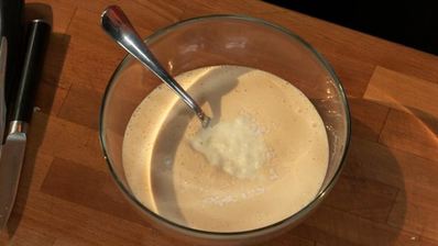 шаверма с бараниной, брынзой и баклажанами