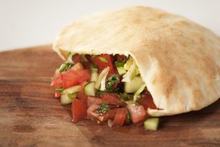 Шаверма с бараньими котлетками