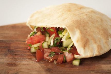 Шаверма с бараньими котлетками