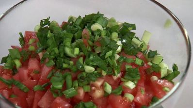 шаверма с курицей и ананасом