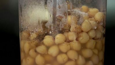 шаверма с курицей и ананасом