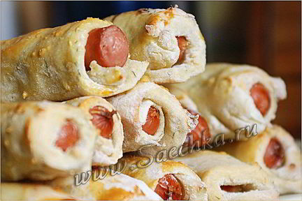 Сосиски в картофельном тесте