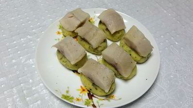 суши из селедки и картофеля