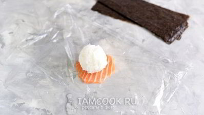 суши темари на хэллоуин