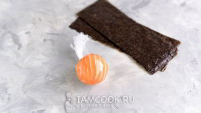 суши темари на хэллоуин