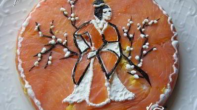 суши-торт японские мотивы