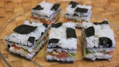 суши торт закусочный