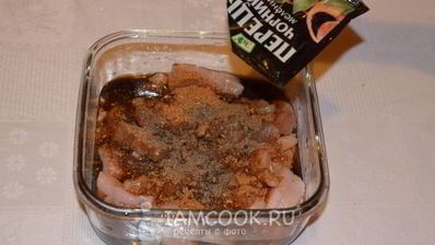 вяленое куриное мясо в сушилке