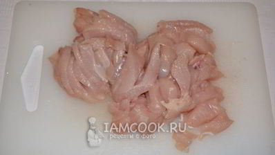 вяленое куриное мясо в сушилке