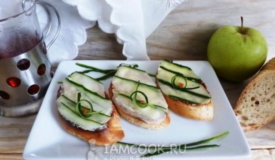 Рецепт английских сэндвичей с огурцом