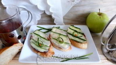 английские сэндвичи с огурцом