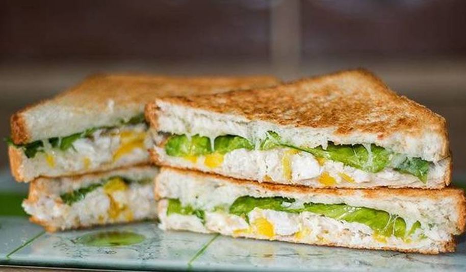 Рецепт домашних сэндвичей с курицей и перцем