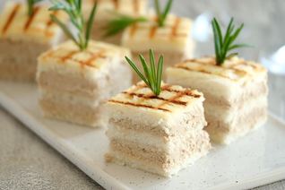 Клаб-сэндвич с сардинами