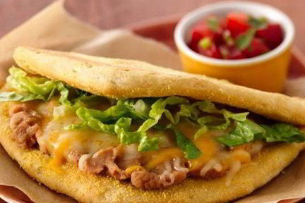 Кукурузные сэндвичи с шампиньонами и сыром