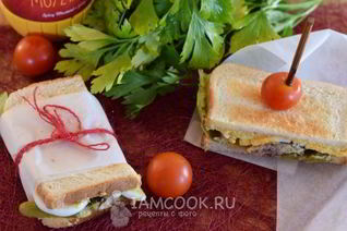 Рыбный сэндвич