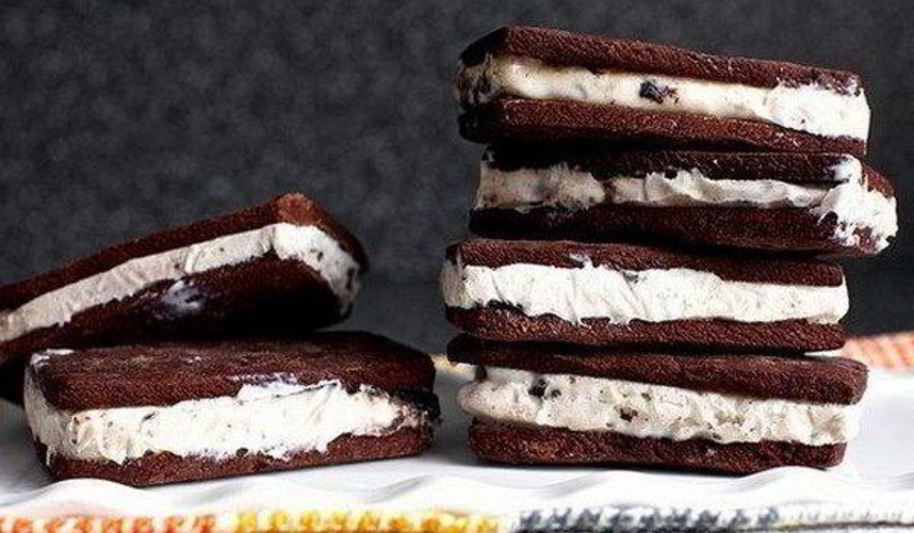 Рецепт шоколадного сэндвича с мороженым