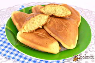 Сладкие коржики к чаю в сэндвичнице