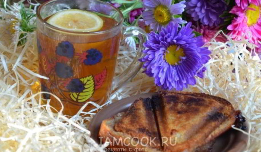 Рецепт сладкого сэндвича