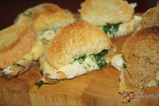 Сочные сэндвичи с курицей