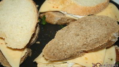 сочные сэндвичи с курицей