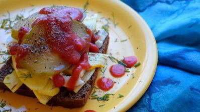 сэндвич с кабачком