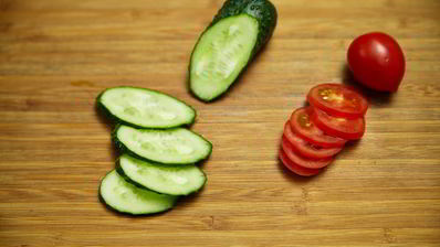 сэндвич с курицей и овощами-гриль