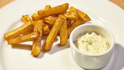 сэндвич с семгой и рукколой