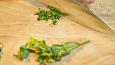 сэндвич с семгой и рукколой