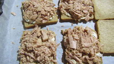 сэндвич с тунцом