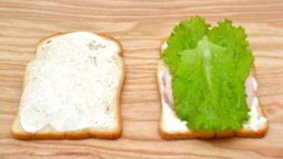 сэндвич с ветчиной