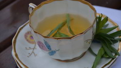 сэндвич с яйцом-пашот и салатом