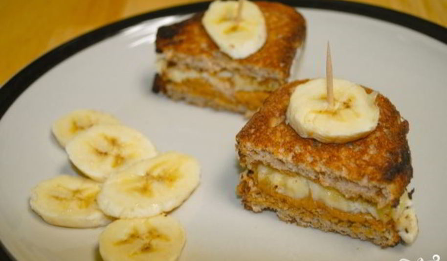 Рецепт сэндвичей с арахисовым маслом и бананами