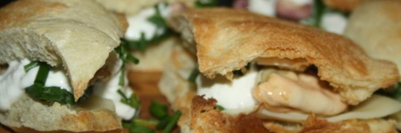 Сэндвичи с морепродуктами