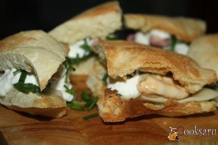 Сэндвичи с морепродуктами