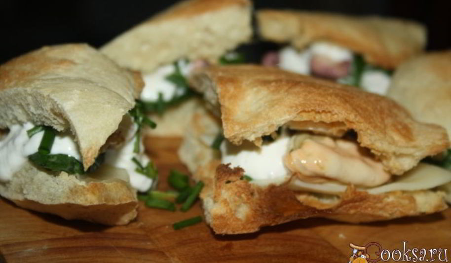 Рецепт сэндвичей с морепродуктами