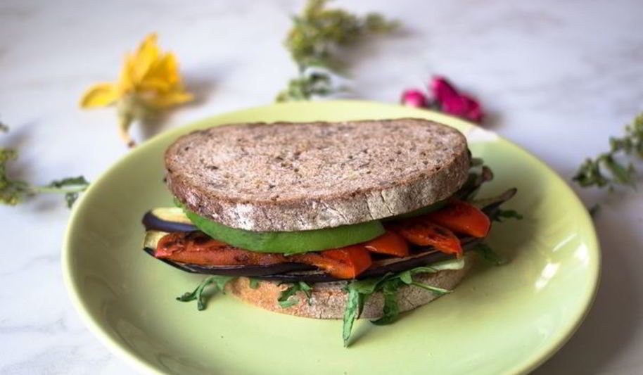 Рецепт вегетарианского сэндвича