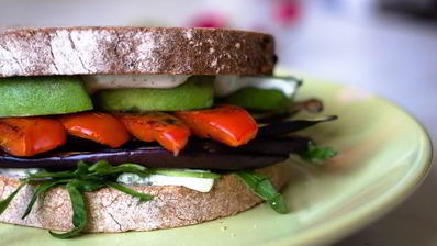 вегетарианский сэндвич